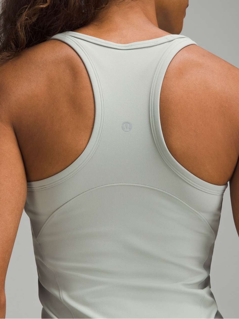 Lululemon Align Waist-Length Racerback Tank Top Jade Grey Size 2